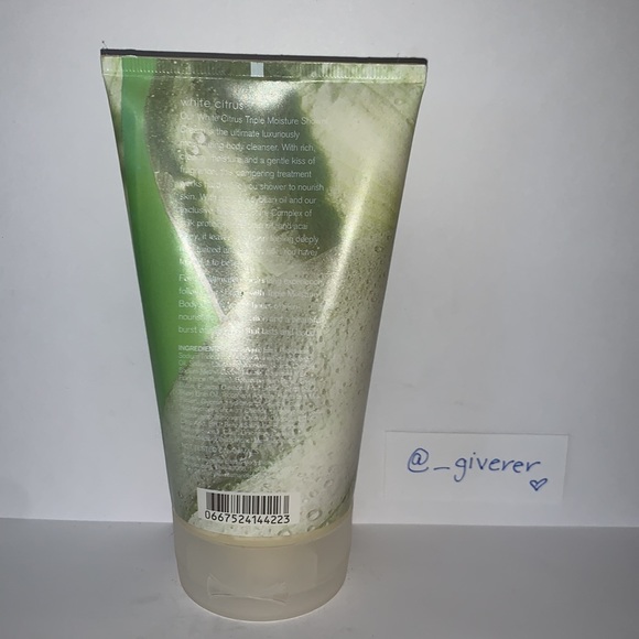 NWT White Citrus Triple Moisture Shower Cream - Picture 3 of 9